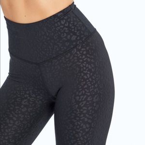 Black leopard marika leggings size XL